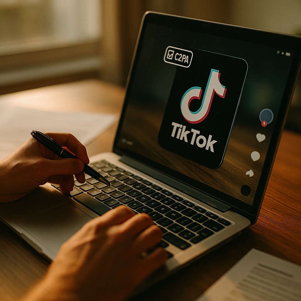 TikToks C2PA Watermarking, What Brands Must Do to Comply