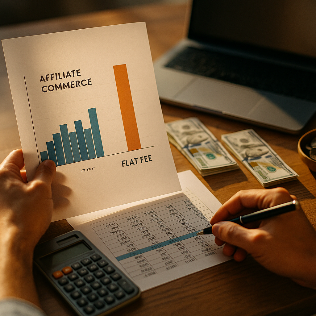 Affiliate Commerce vs Flat Fees, How to Budget for Creator Pay