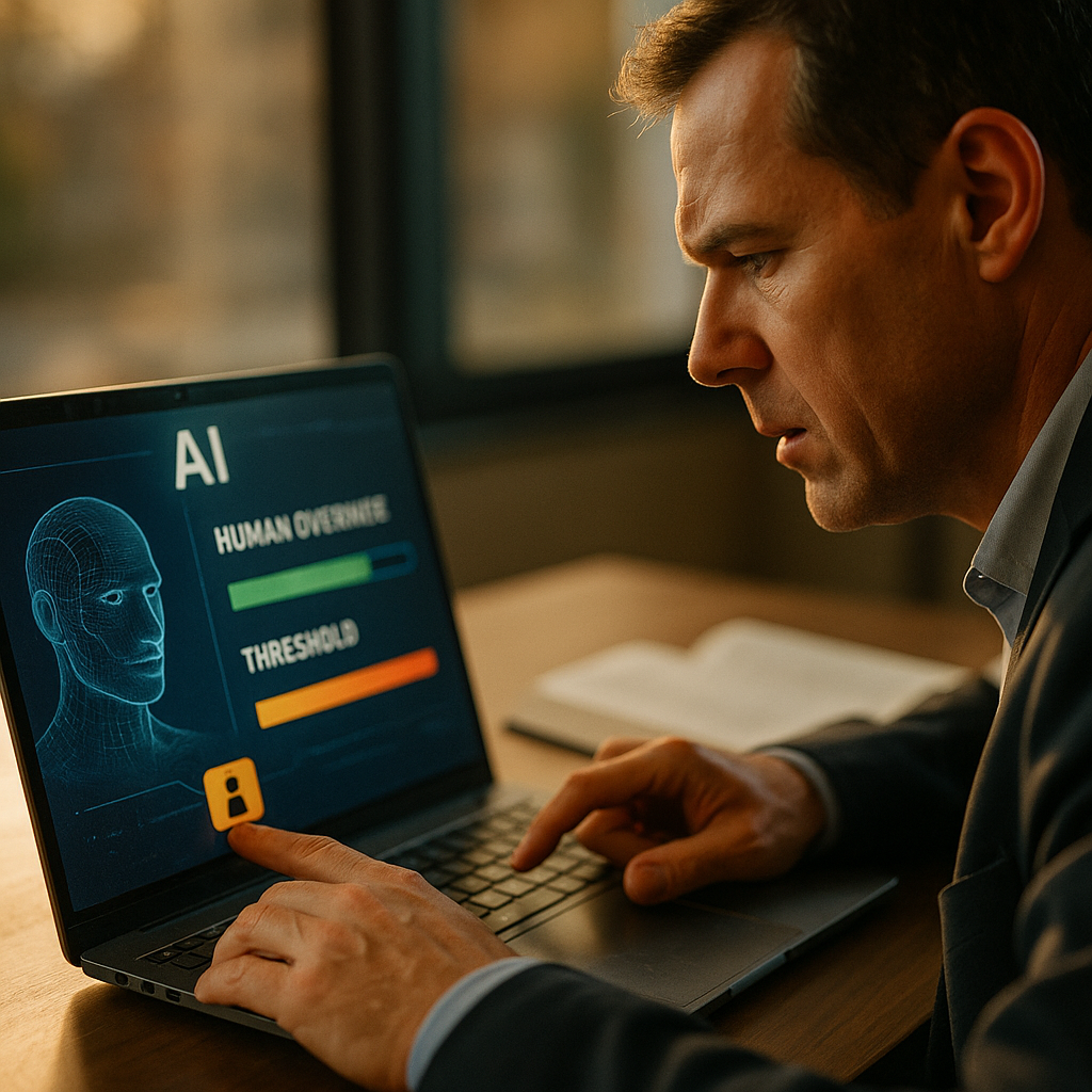 AI Governance Charter: How to Set Human Override Thresholds