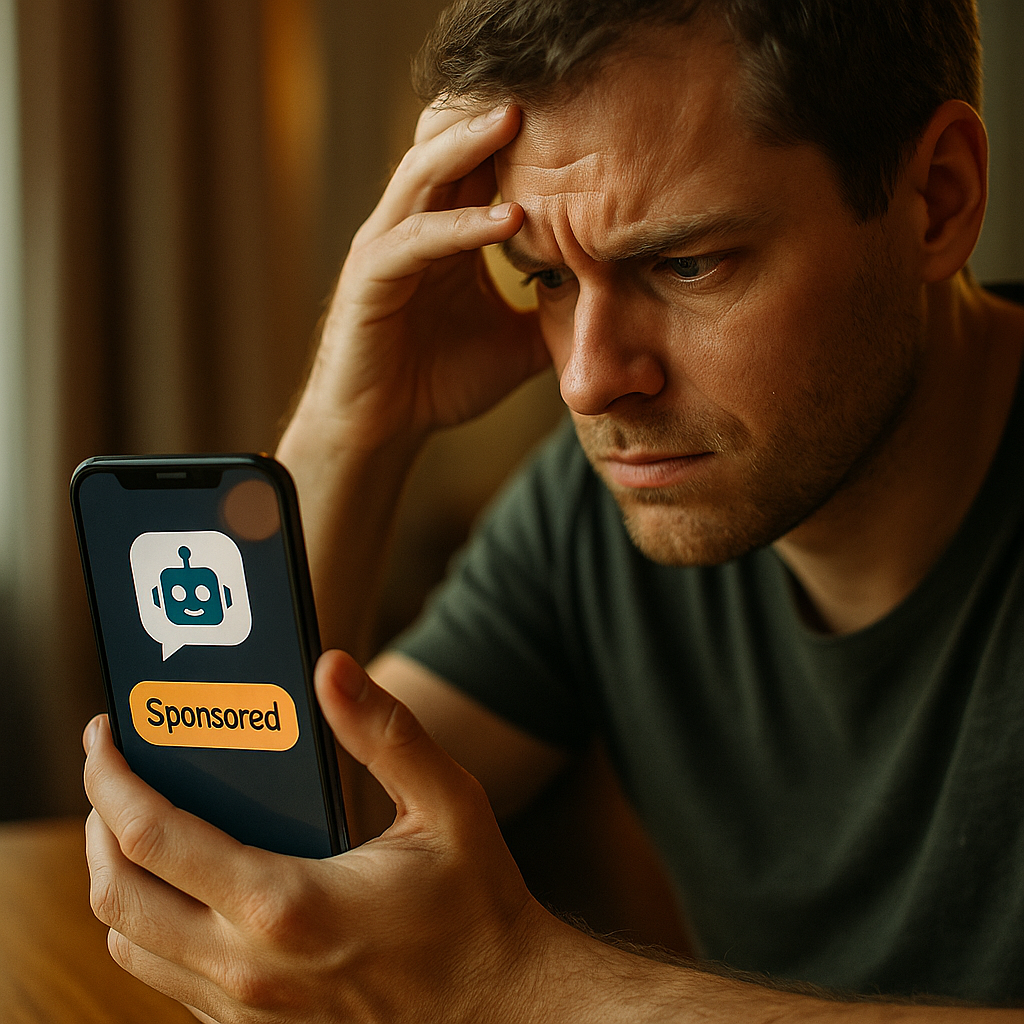 Sponsored AI Chatbot Recommendations Erode Consumer Trust Fast