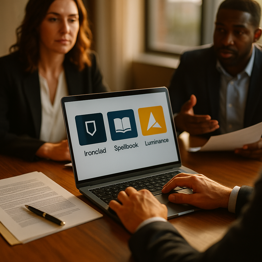 Ironclad vs Spellbook vs Luminance for Marketing Legal Teams