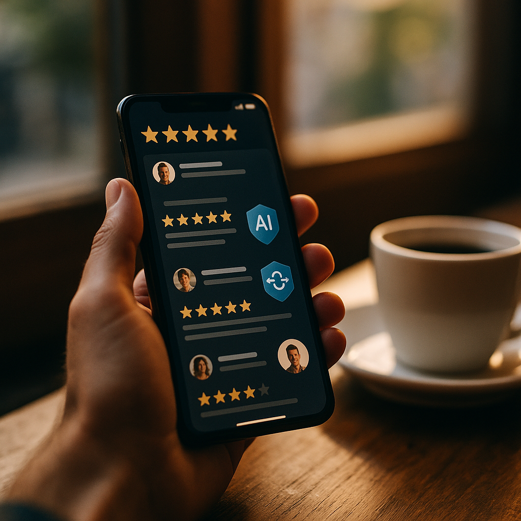 AI and Blockchain Trust Badges Prove Reviews Are Real