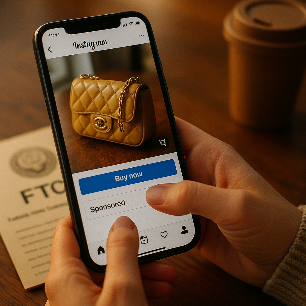 Instagram Buy-Moment Algorithm Meets FTC Disclosure Rules