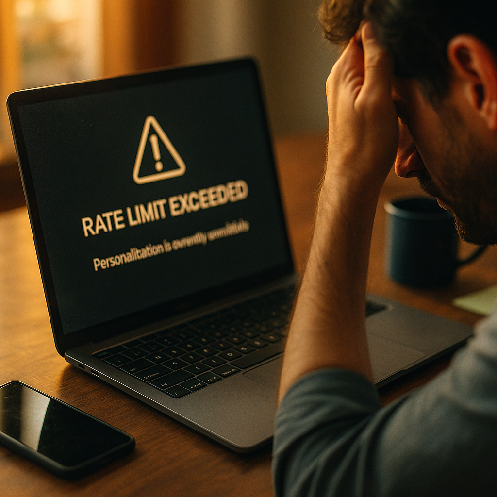 AI Agent Rate Limits: The $180K Personalization Outage