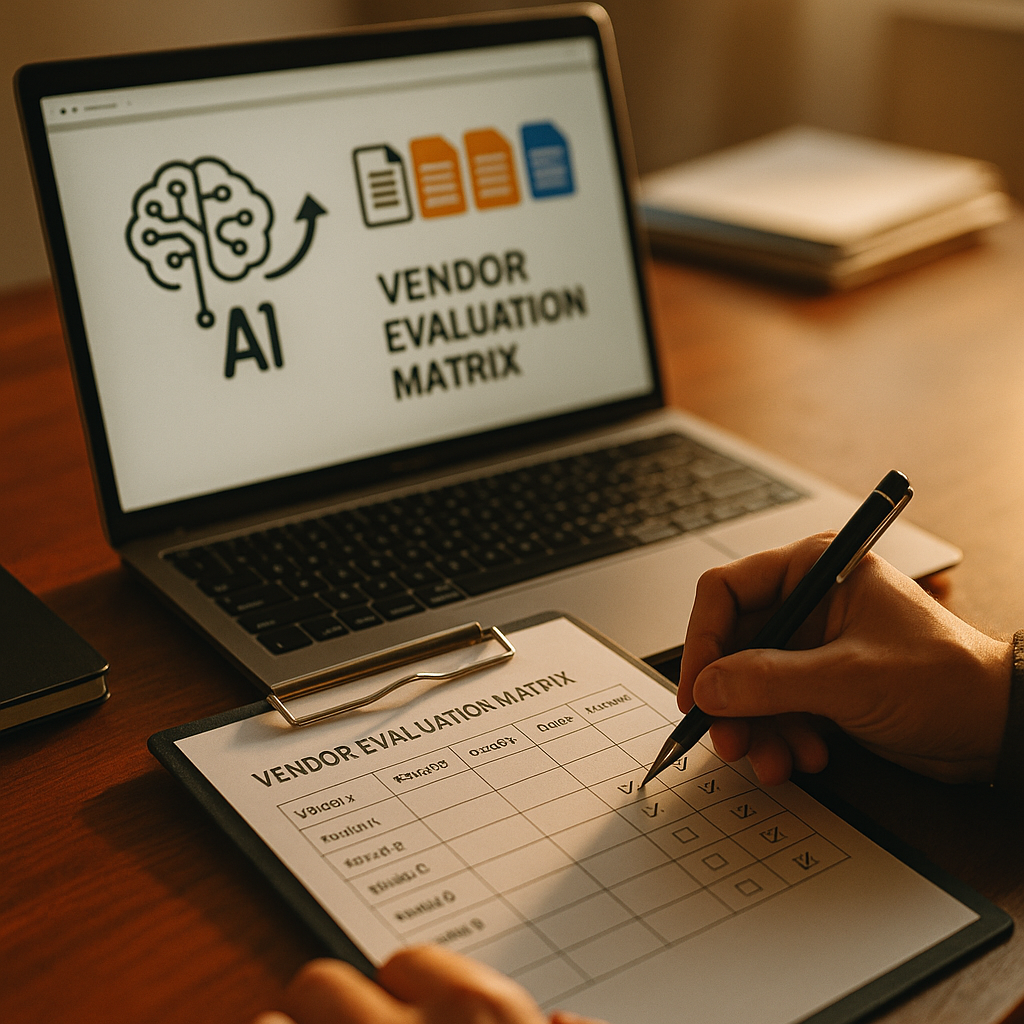 AI Format-Prediction Vendor Evaluation Matrix That Works