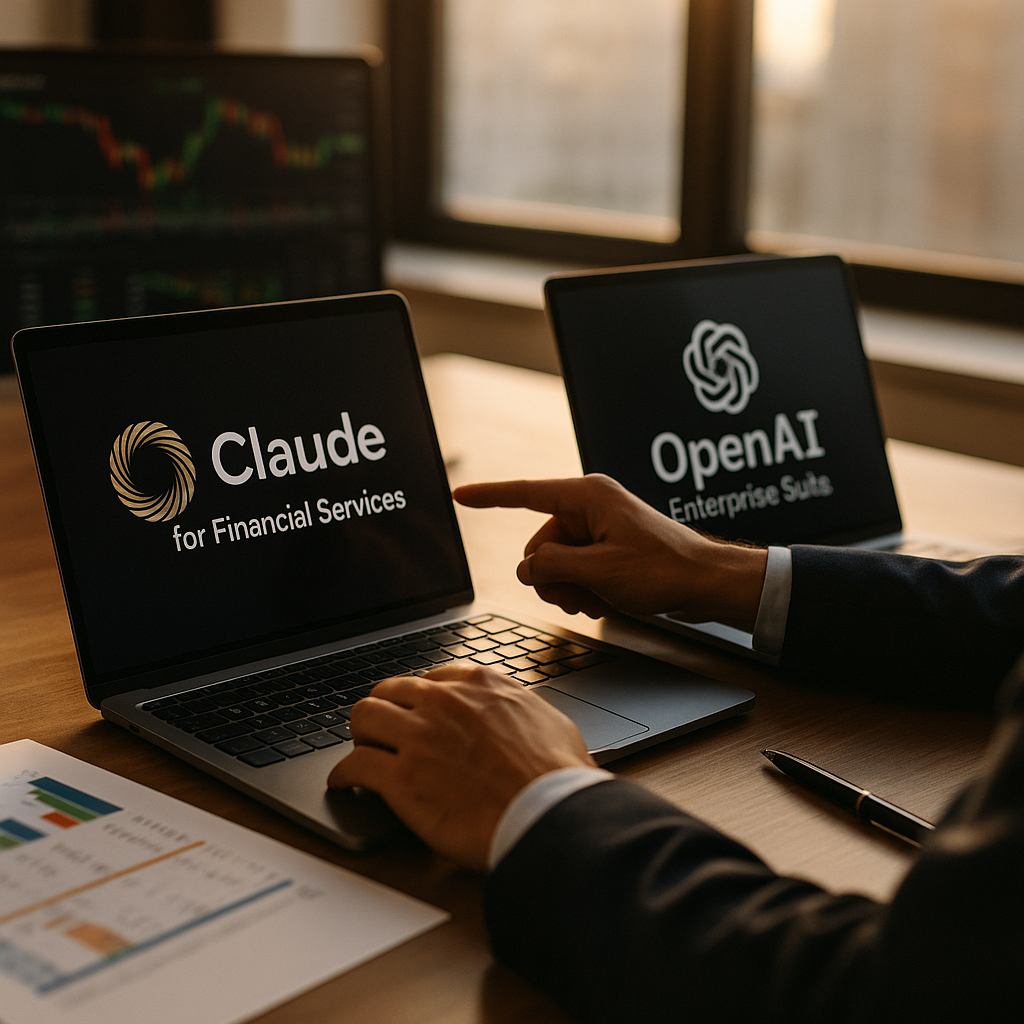 Claude for Financial Services vs OpenAI Enterprise Suite