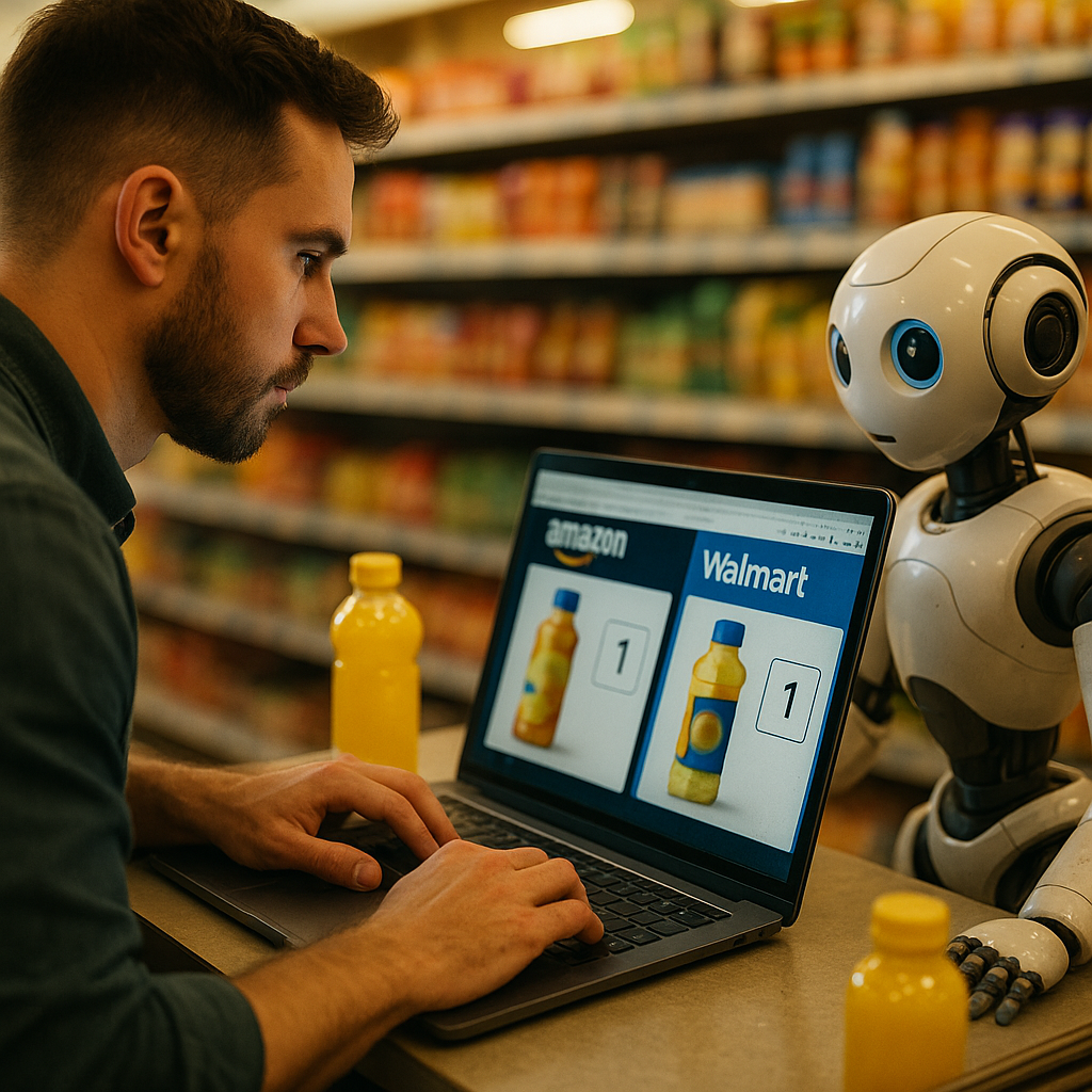 Agentic AI Bidding on Amazon and Walmart: A CPG Guide