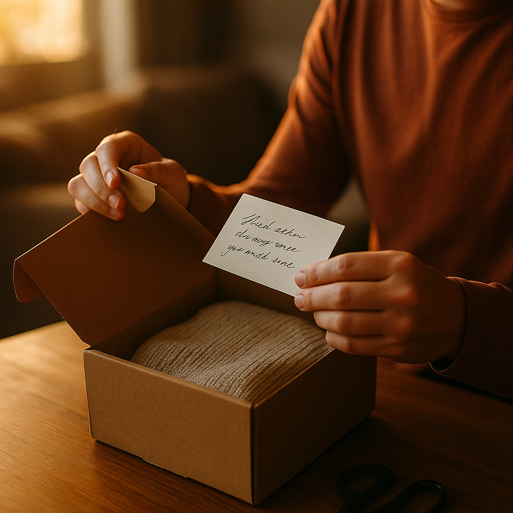 Handwritten Note Format: Boosting Unboxing Saves and Dwell Time