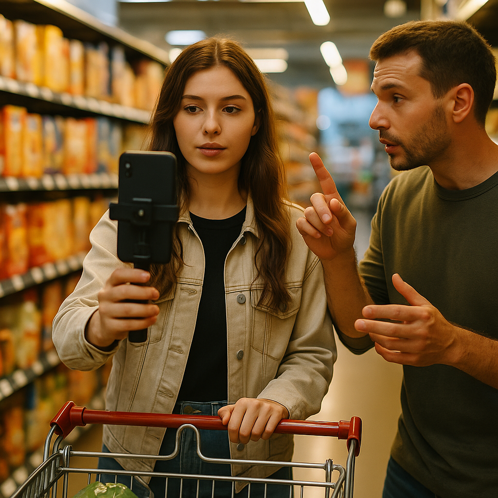 Grocery-Aisle Walkthrough Format: Briefing Nano-Creators Right