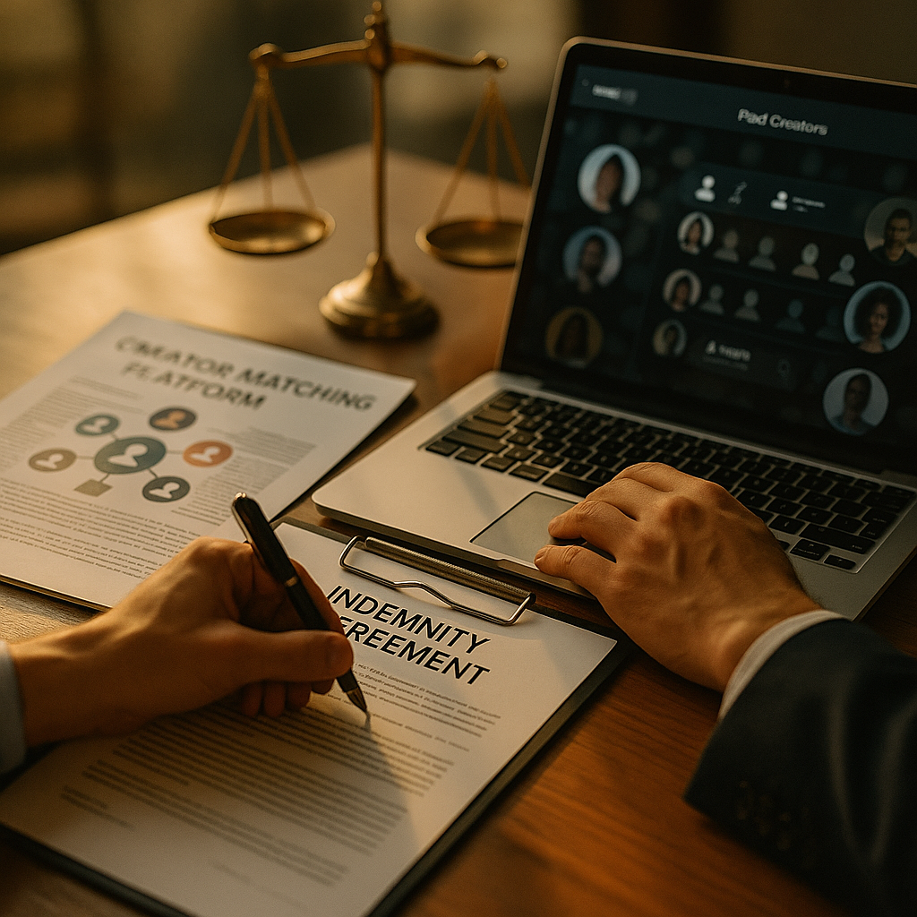 Indemnification for AI Creator-Matching Platforms Explained