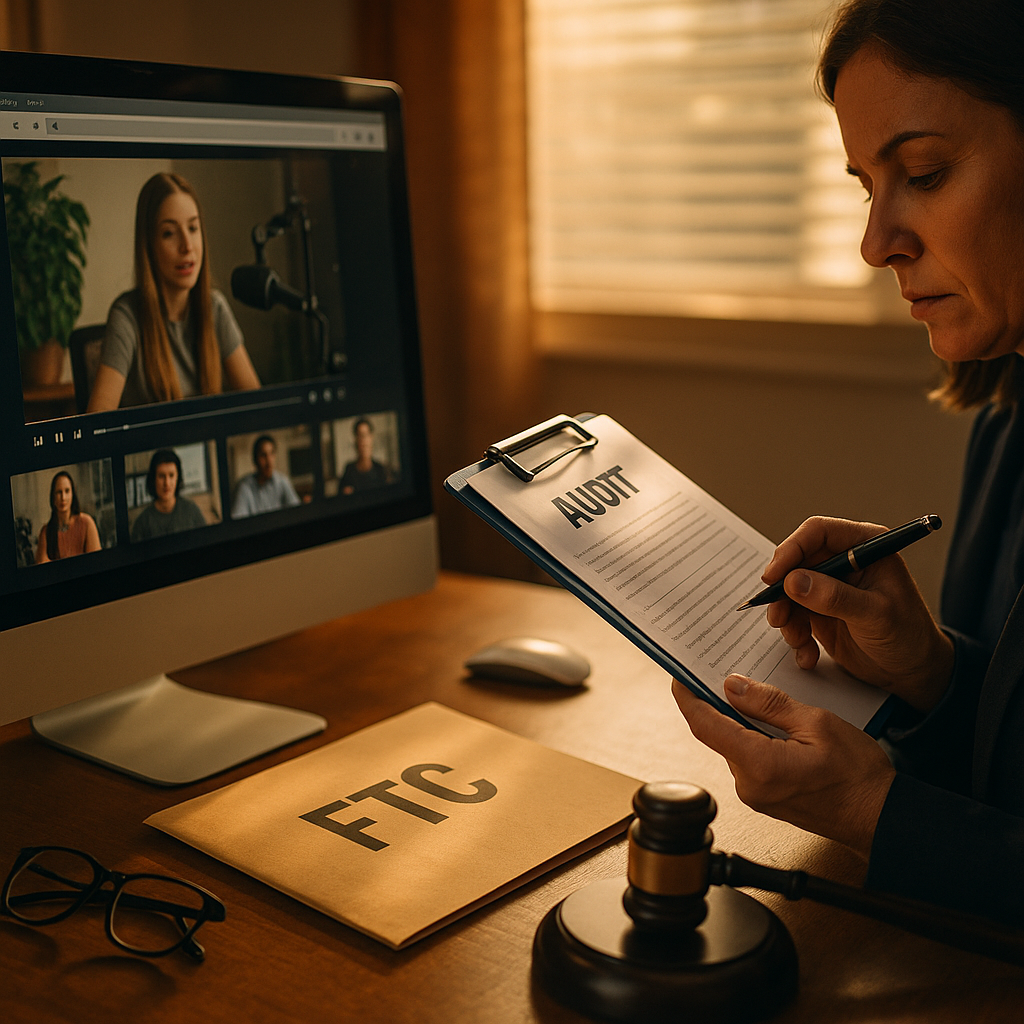 FTC Disclosure Audits for UGC Clipping Networks