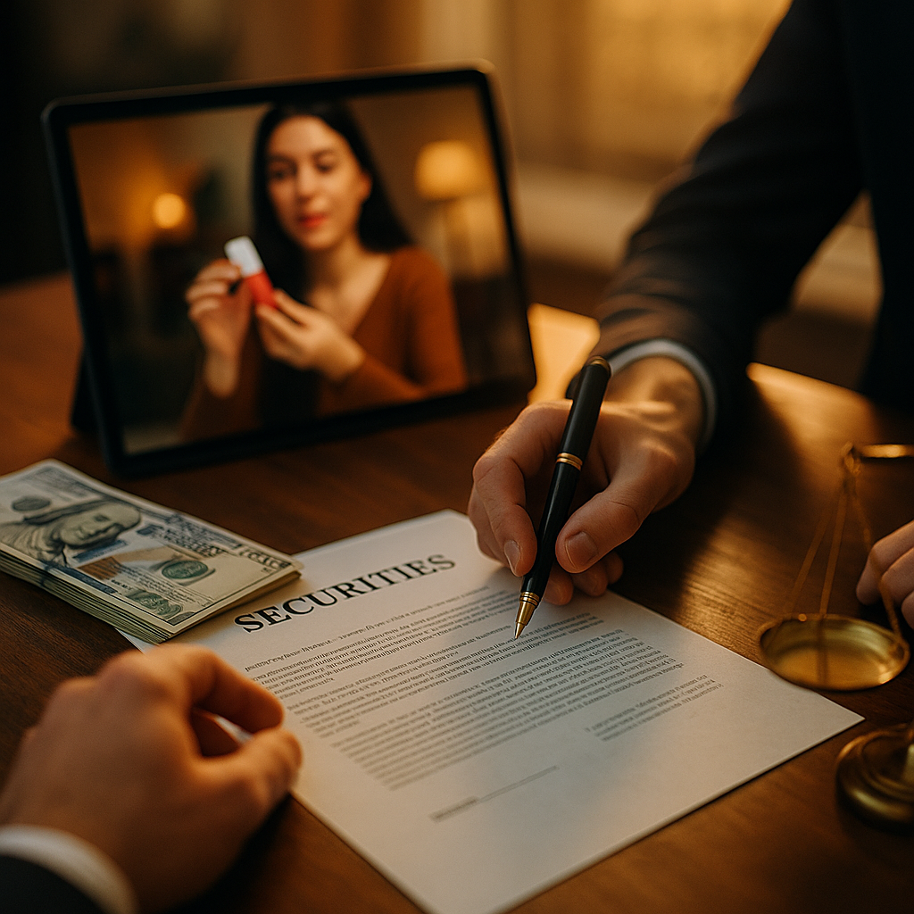 When Creator Revenue-Share Deals Become Unregistered Securities