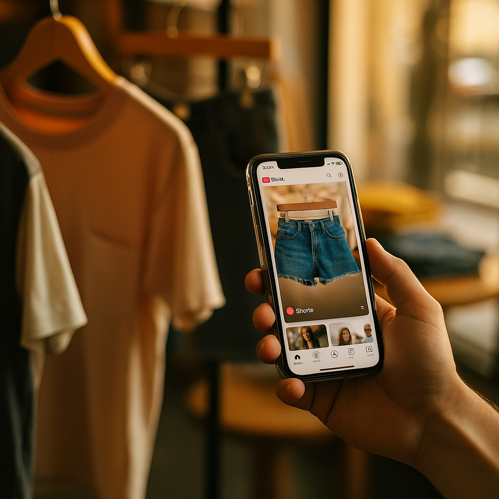 YouTube Shorts Briefs for the Commerce Discovery Row
