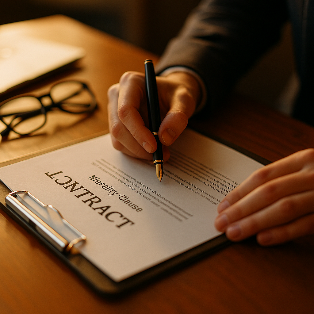 Creator Contract Morality Clause: A Practical Drafting Guide