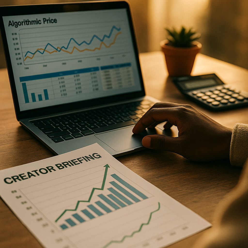 Algorithmic Pricing Explainer, A Creator Briefing Guide