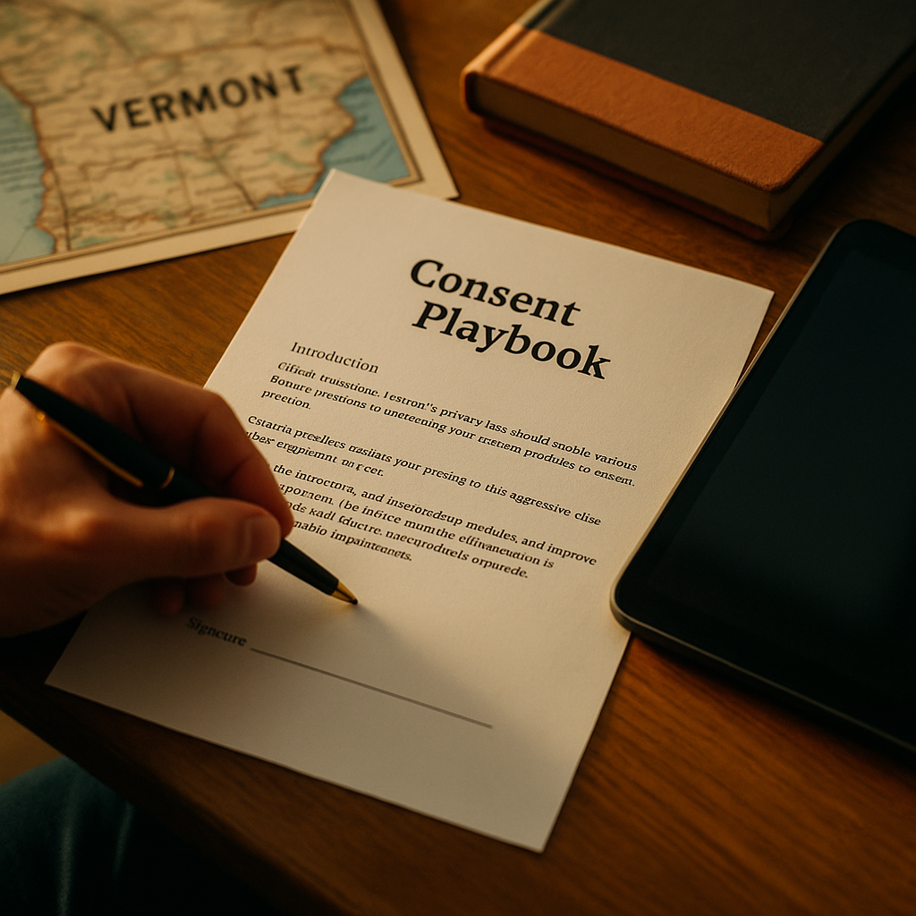 Vermont Privacy Law: Creator Platform Consent Playbook