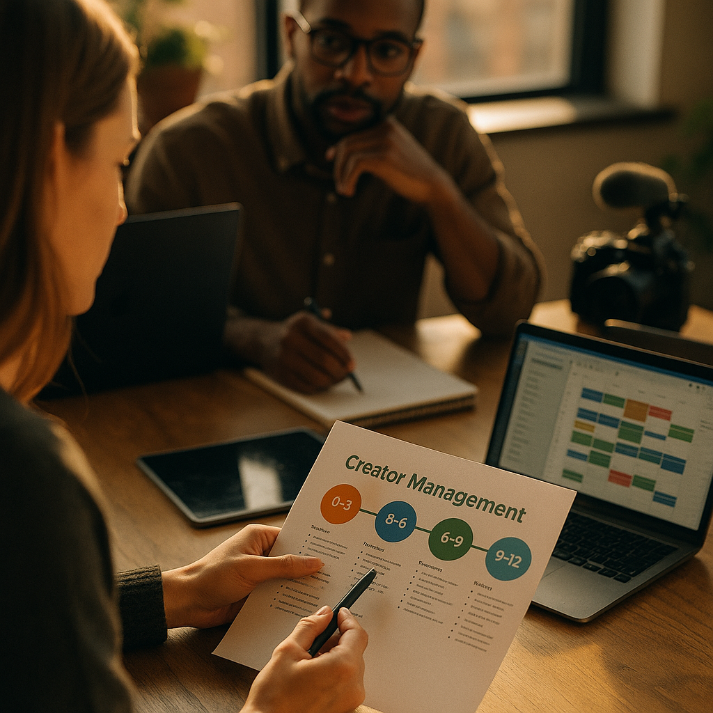 12-Month Roadmap to In-House Creator Management Without Disruption