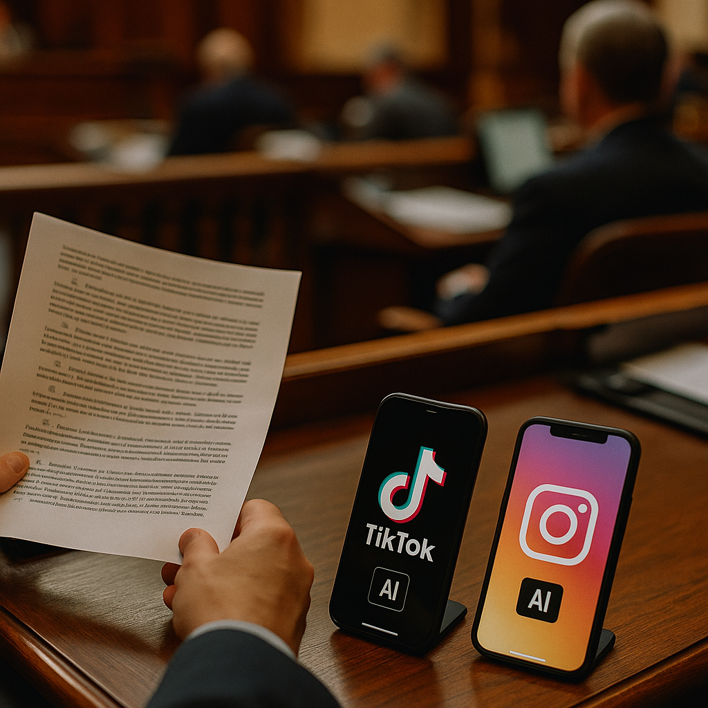 Meta and TikTok AI Labels Wont Cover State Deepfake Laws