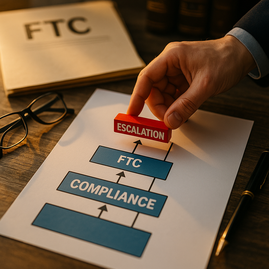 Building an FTC Compliance Escalation Matrix That Works