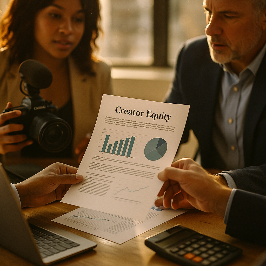 Creator Equity Deals, A CFO Framework for Valuation and Exit