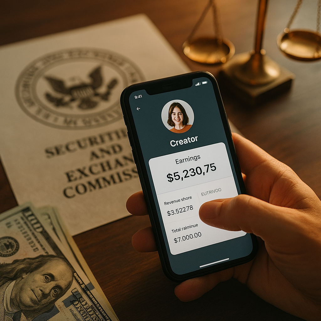 When Creator Revenue-Share Deals Become Unregistered Securities