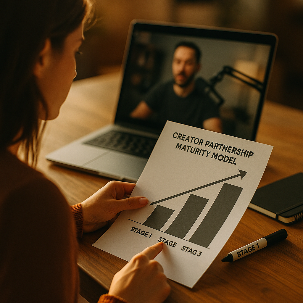 Creator Partnership Maturity Model, Are You Stuck at Stage 1