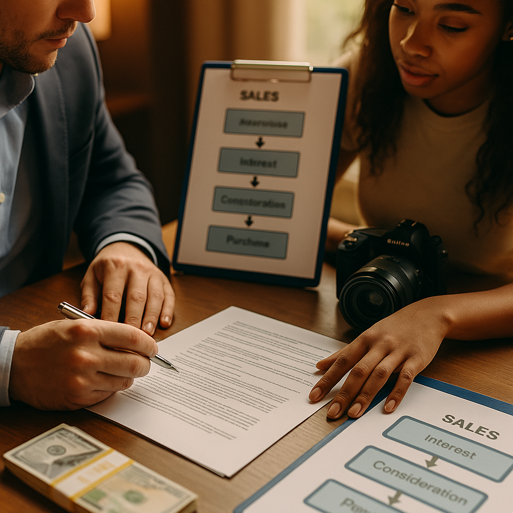 Sales-Pathway Attribution Agreements for Creator Equity Deals
