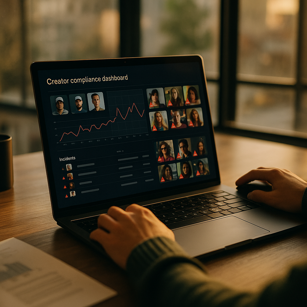 Building a Creator Compliance Dashboard That Catches Violations