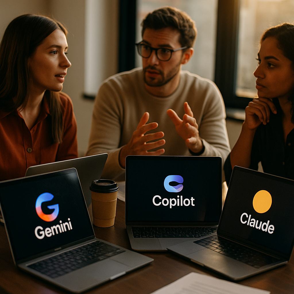 Gemini vs Copilot vs Claude, Which AI Wins Marketing Teams