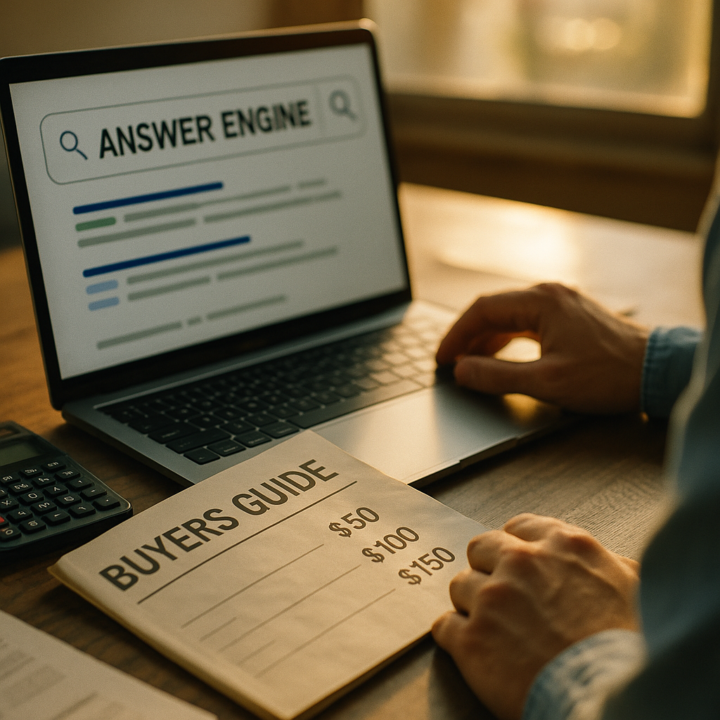 Answer Engine Optimization Buyers Guide, Real SME Pricing