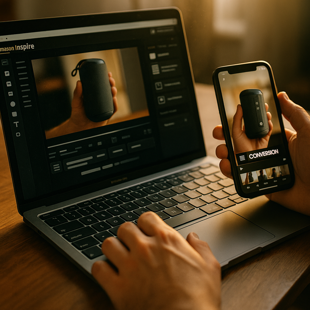 Amazon Inspire, Rebrief Content, Structure Video for Conversion
