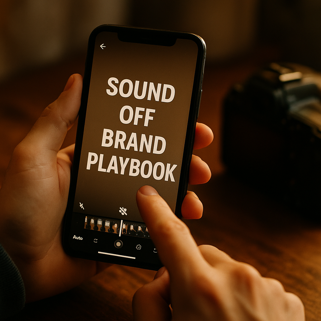 Text-Overlay-Only Story Format, a Sound-Off Brand Playbook