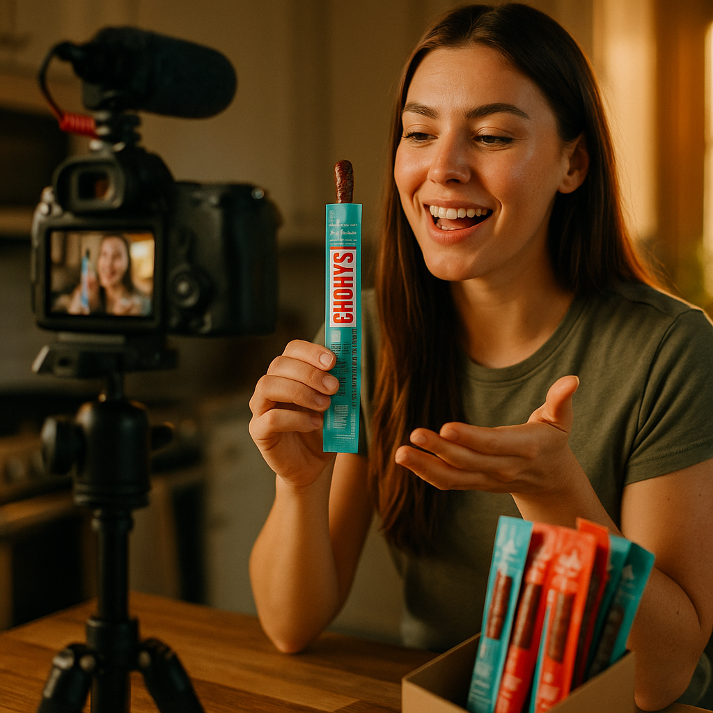 How Chomps Built a Meat Stick Category With Creator Seeding