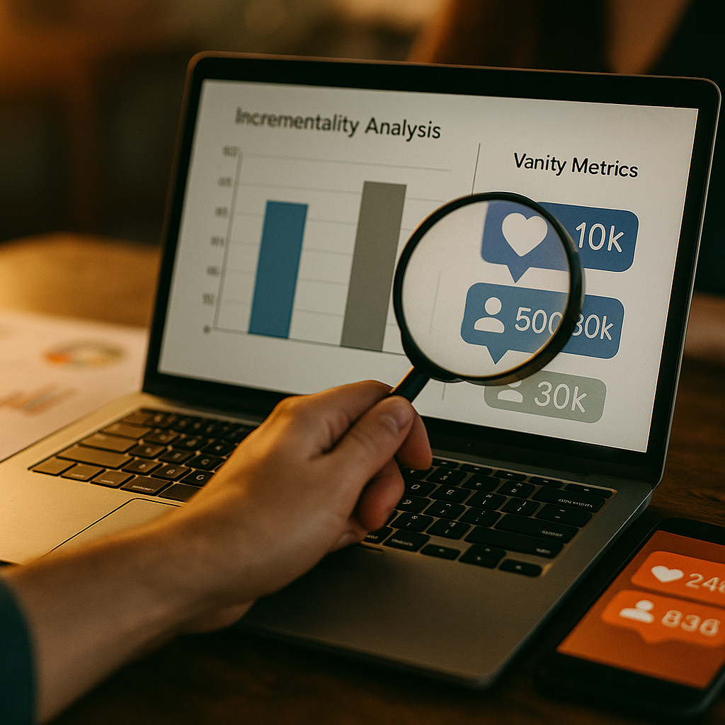 Incrementality Data Exposes Influencer Vanity Metrics