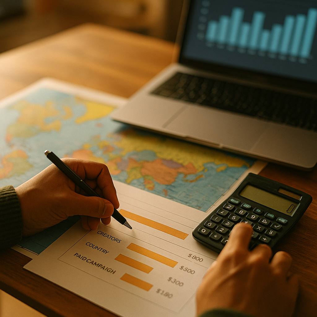 Sequencing Flat Budgets Across Creator, GEO, and Paid Spend