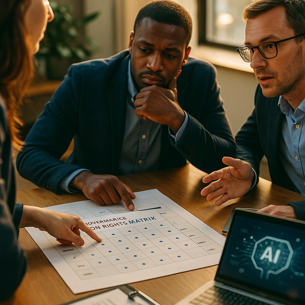 AI Governance Decision-Rights Matrix for Mid-Size Brands
