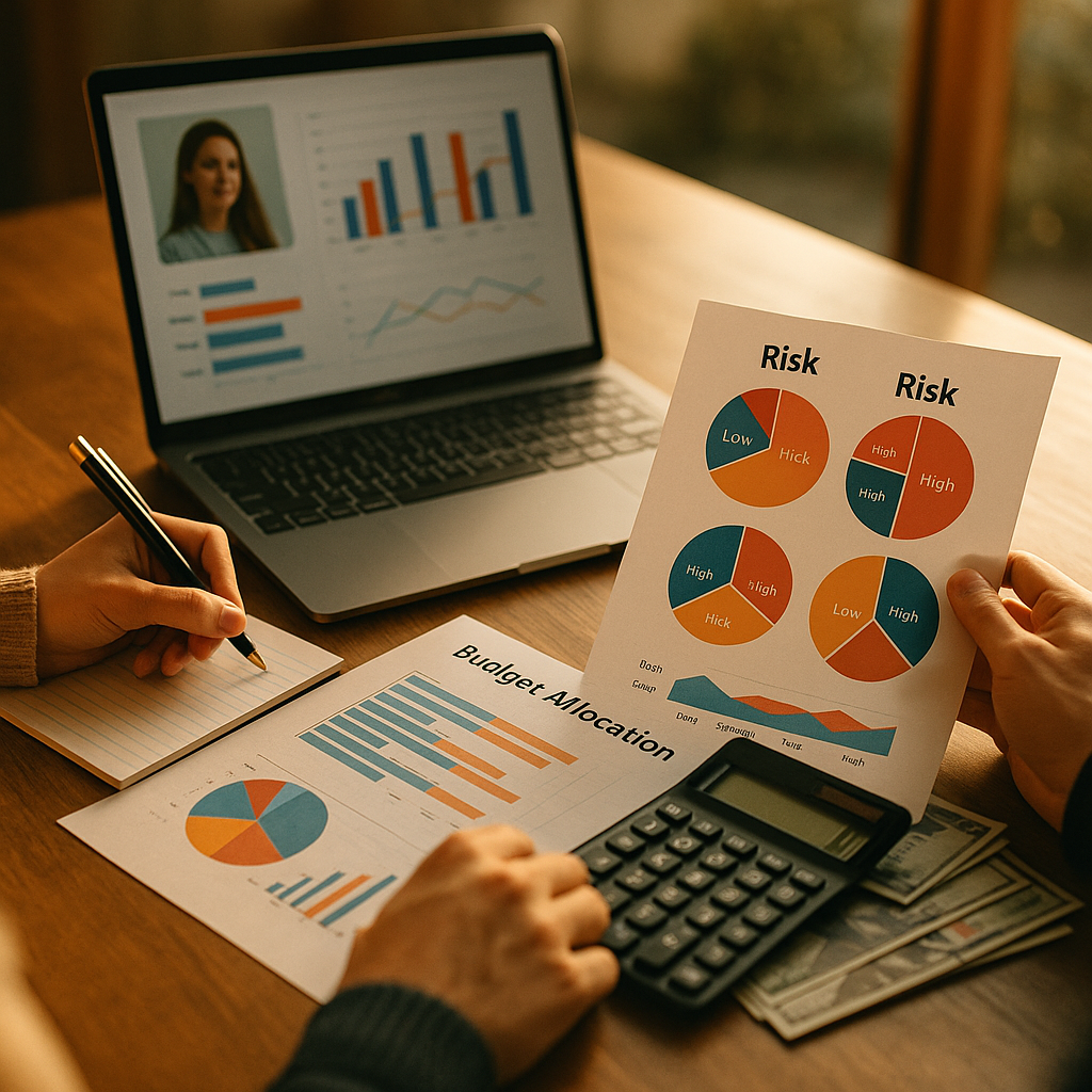 Risk-Weighted Budget Allocation for Creator Marketing