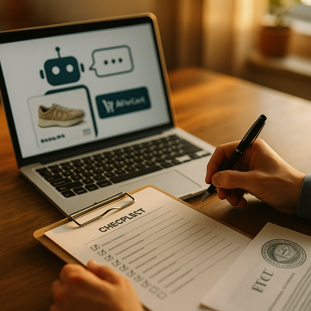 AI Shopping Agent Compliance Checklist for Brands and FTC Rules