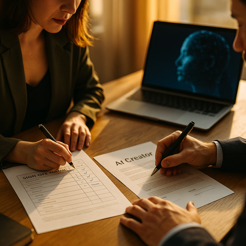 Sign-Off Matrix Closes Liability Gaps in AI Creator Contracts
