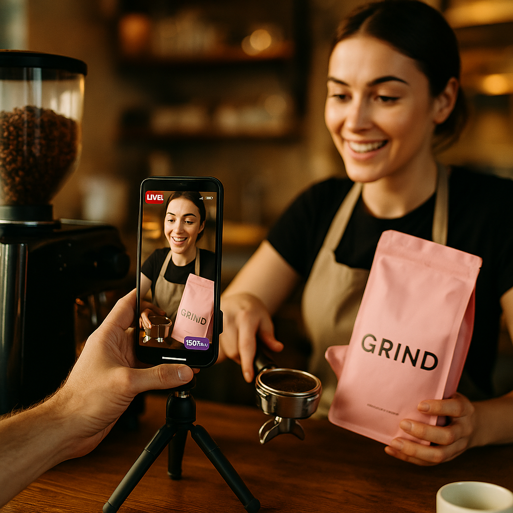 Grind Coffees TikTok Shop Live Playbook Hits 30% Conversion