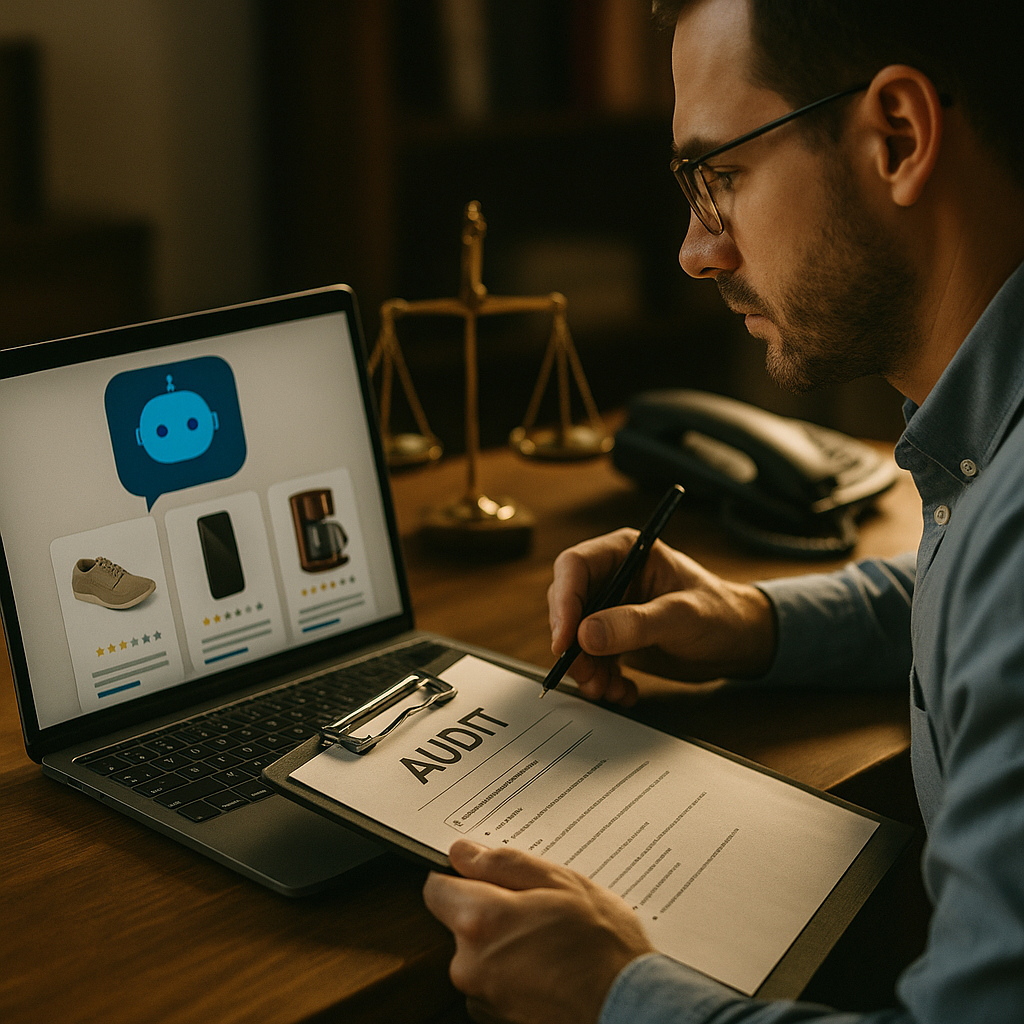 Auditing AI Chatbot Product Recommendations for FTC Compliance