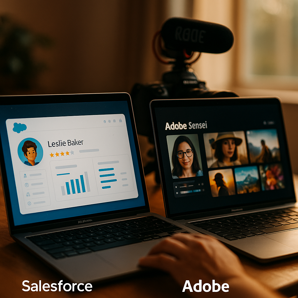 Salesforce Agentforce 360 vs Adobe Sensei for Creator Attribution