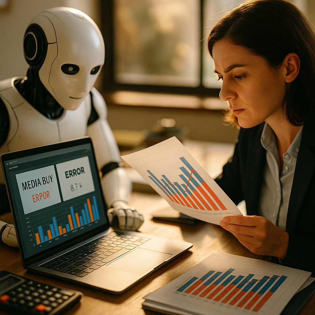 AI Agent Media-Buying Error Rates and Why Oversight Wins