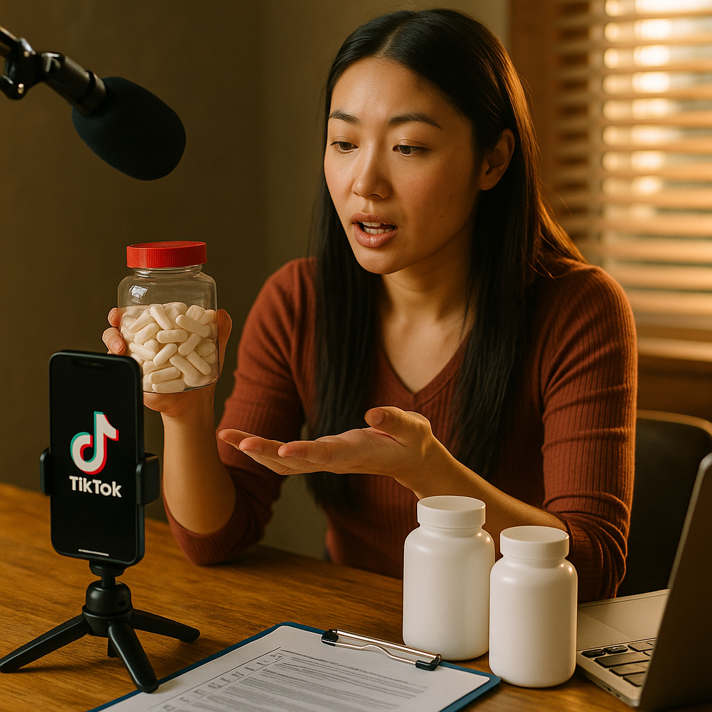 TikTok Shop Supplement Livestream Compliance Framework