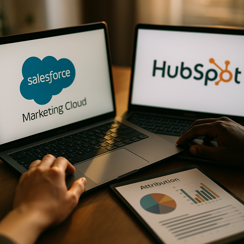 Salesforce Marketing Cloud vs HubSpot, Which Wins Attribution