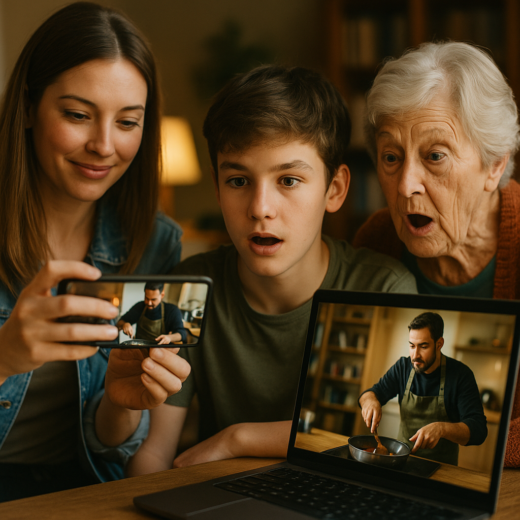 Multi-Generational Reaction Format: One Shoot, 3 Audiences