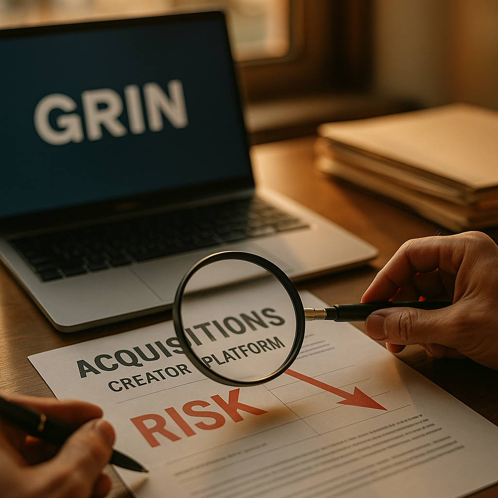GRIN Acquisitions Signal Creator Platform Vendor Risk