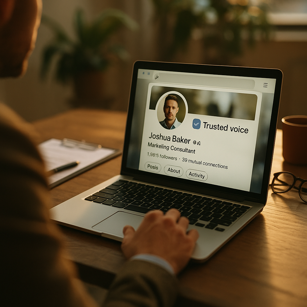 LinkedIn Trusted-Voice Algorithm, A B2B Creator Vetting Guide