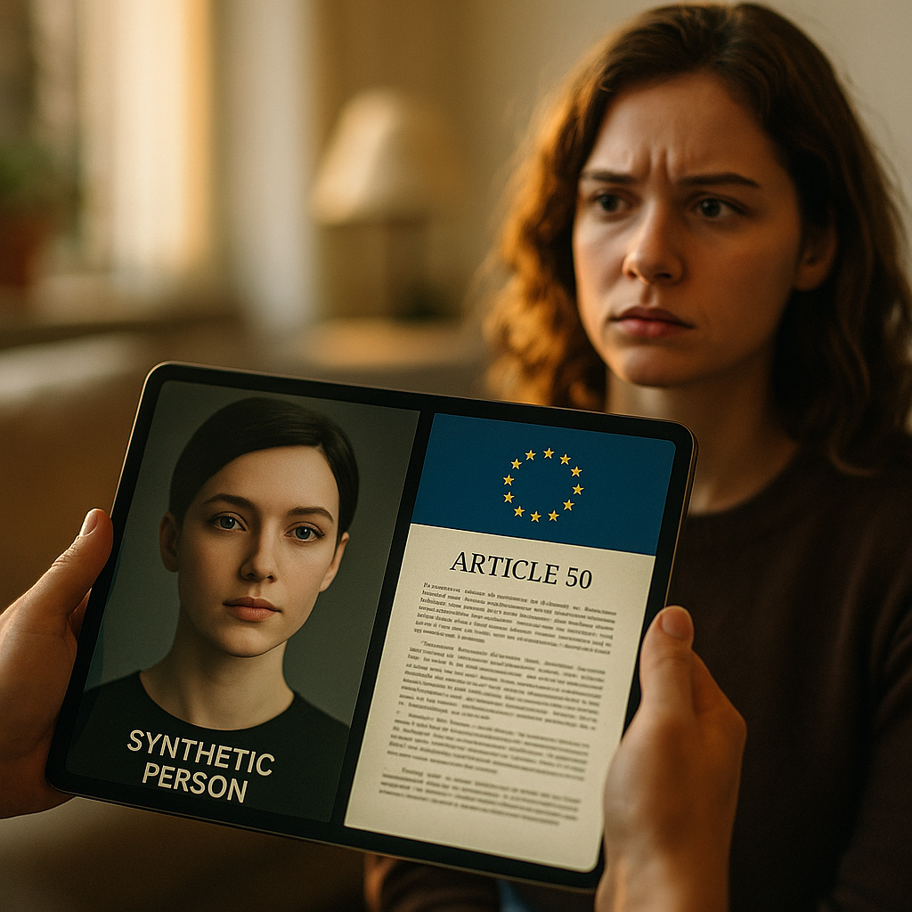 State Synthetic Performer Laws vs EU AI Act Article 50