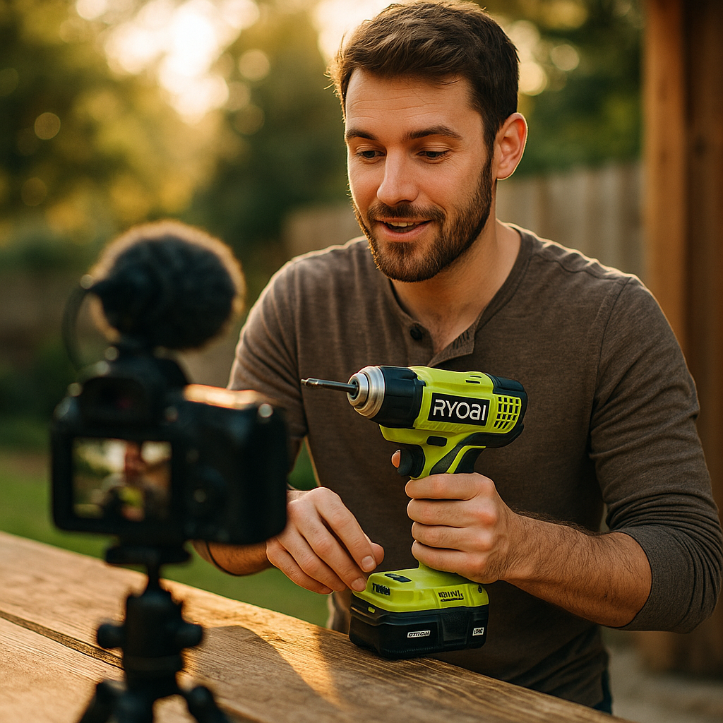How Ryobi Turned Nano-Creator Seeding Into Its Top Channel